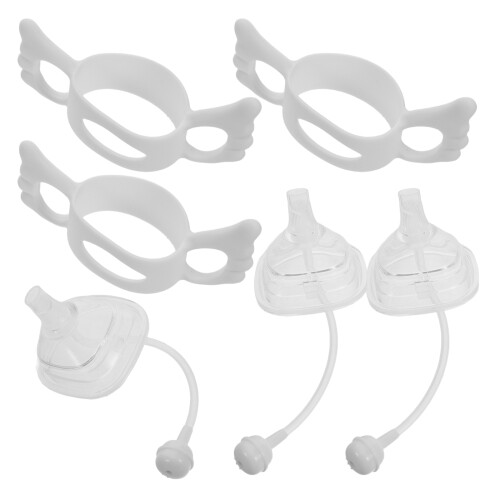 set conversione con beccuccio e manici in silicone antiscivolo