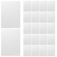 50 A5 doorzichtige pvc bladbeschermers voor ringmappen