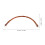 2Pcs Picnic Basket Handle Replacement Durable Rattan Grip for Home Use 2