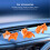 8 stuks mini kat figurines: dieren versiering voor auto interior 9