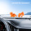 8 stuks mini kat figurines: dieren versiering voor auto interior 8