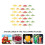 40 Pcs Fruit Stick Practical Party Decorations 10x8x8xcm 7
