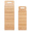 Beige Bamboo Washboard For Hand Washing 2set 3