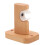 Curtain Pole Holders For Rustic Style Wood Khaki 1pcs 5