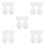 250 pcs white 4cm solid eggs for easter craft painting diy decoration 11