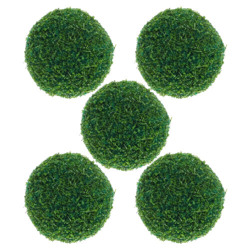 15 Pcs Artificial Topiary Ball Greenery Spheres Hanging Grass Decor 2