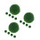 15 Pcs Artificial Topiary Ball Greenery Spheres Hanging Grass Decor 8