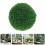 15 Pcs Artificial Topiary Ball Greenery Spheres Hanging Grass Decor 11