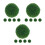 15 Pcs Artificial Topiary Ball Greenery Spheres Hanging Grass Decor 7