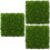 3pcs Artificial Moss Wall Decor Greenery Panel Turf 6