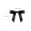 Mlins  30 Pcs Wine Glass Identification Tags Charms For Drinks Black 3