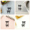 Mlins  30 Pcs Wine Glass Identification Tags Charms For Drinks Black 7