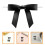 Mlins  30 Pcs Wine Glass Identification Tags Charms For Drinks Black 11