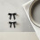 Mlins  30 Pcs Wine Glass Identification Tags Charms For Drinks Black 6