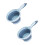 2 pcs folding handle kitchen bailer portable water scoop hangable 8