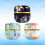 3pcs small creative tea caddy japanese style sealed 9