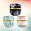 3pcs small creative tea caddy japanese style sealed 8