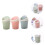 3pcs mini desktop trash bins for home garbage storage 4