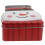2pcs Christmas Tin Candy Box Snowman Food Storage Case 2
