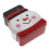 2pcs Christmas Tin Candy Box Snowman Food Storage Case 3