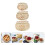 Mlins  3 Pcs Wicker Organizing Decorative Baskets Multi-Functional 5