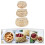 Mlins  3 Pcs Wicker Organizing Decorative Baskets Multi-Functional 10