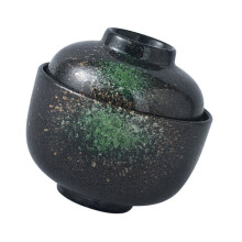 japanese style ceramic stew pot and soup bowl for household use