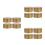 scatole rotonde in 12 pz oro per dolci e conservazione 6