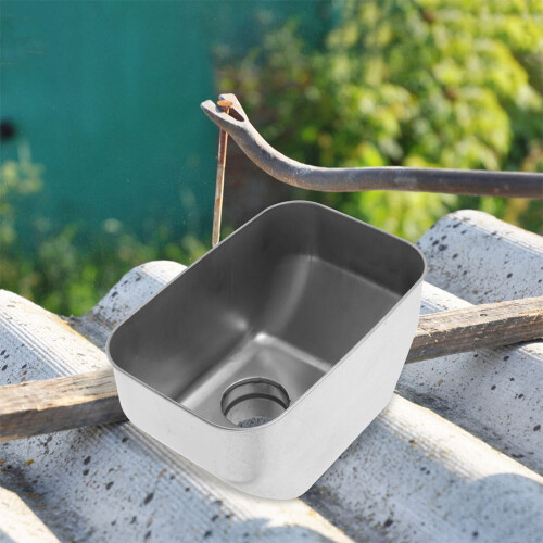 adaptador boca aço inoxidável para de drenagem 2