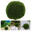 bola de artificial verde 10 cm para decoração e paisagismo 9