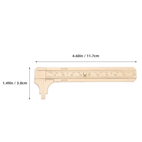 Coulissante En Laiton Outil Mesure Compact 2