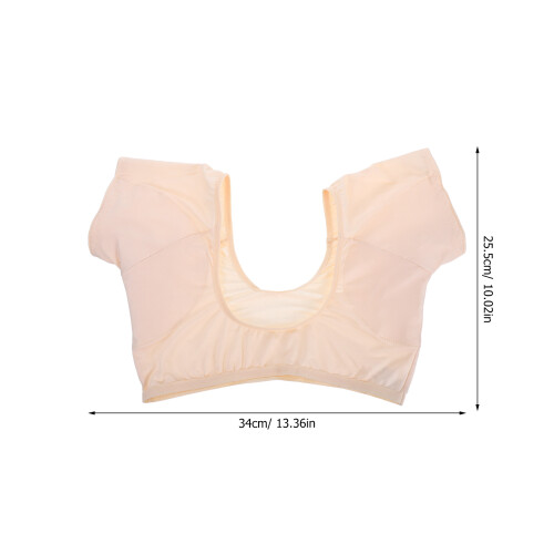 2 unidades de antitranspiração laváveis para camisas e 1