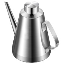 oil dispenser stainless steel bottle with handle and filter