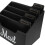 wood desk organizer with multiple compartments for office home storage 8