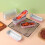20 Sets Foil Loaf Pan Rectangular Aluminum Baking Container 200ml 11