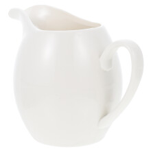 1pc white ceramic milk jug sauce cup coffee cup