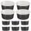 50pcs Aluminum Foil Baking Cups Muffin Liners Cake Pans 2