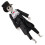 5pcs plastic skeleton decoration for halloween haunted house 1