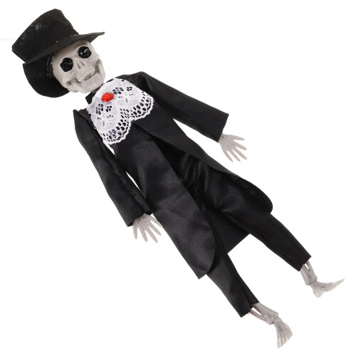 5pcs plastic skeleton decoration for halloween haunted house