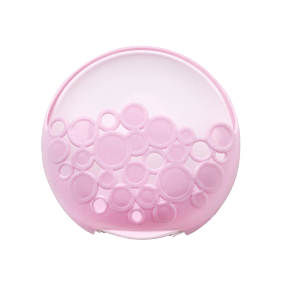 pink soap dish with suction cup for shower, bathroom, tub, sink-image-OPC-PKKJGFZ-NEW