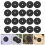 40pcs nonwovens tree mulch rings protector mats round plant covers 11