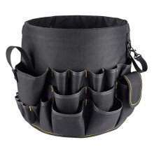 multi functional tool bag gardening bucket organizer with pockets