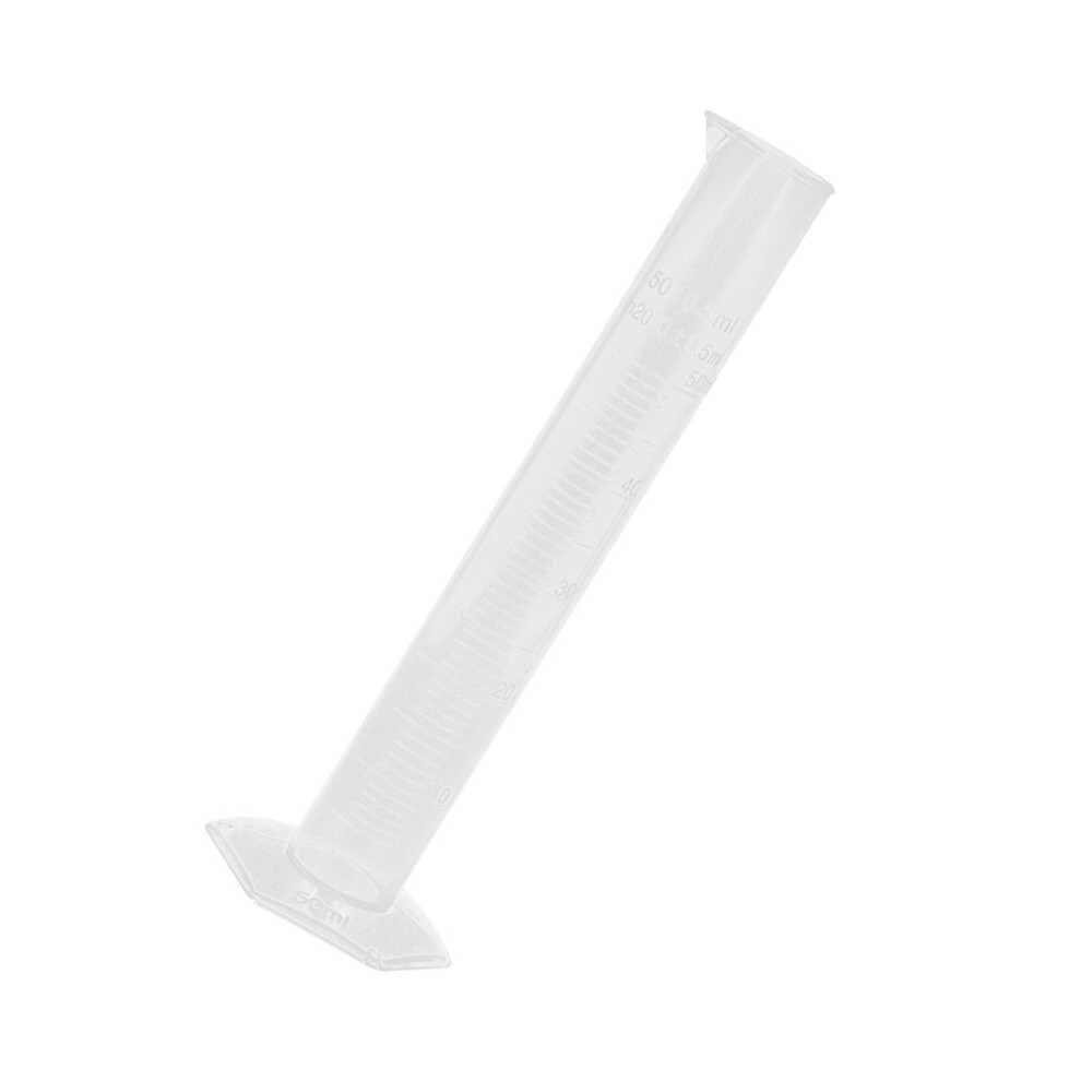 Happyyami Plastic Measuring Cylinder Graduated Thickened For Laboratory
