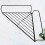 iron wall-mounted triangular shelf for succulent flower pots storage 9