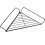 iron wall-mounted triangular shelf for succulent flower pots storage 4