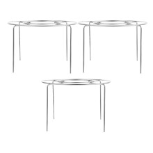 3pcs stainless steel round cooling rack for cake bread cookie baking