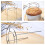 3pcs stainless steel round cooling rack for cake bread cookie baking 6