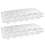 50pcs 18-grid quail egg carton pvc transparent storage container 6