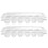 50pcs 18-grid quail egg carton pvc transparent storage container 7