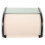 metal bread box with roll top lid for kitchen countertop storage 9